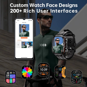 OUKITEL BT20 350mAh Battery Capacity 5ATM Waterproof Rugged Outdoor Watch OUKITEL