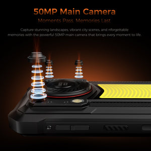 Oukitel WP53 Pro 4G rugged smartphone with 50MP camera for sharp, high-quality images